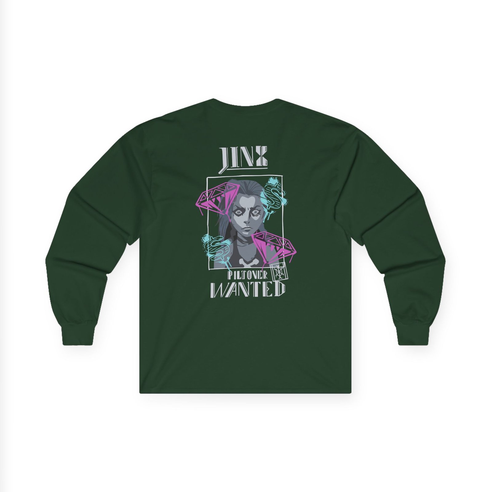 Jinx Arcane Unisex Ultra Cotton Long Sleeve Tee