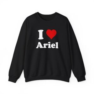 Baby Ariel I Love Ariel Unisex Heavy Blend™ Crewneck Sweatshirt