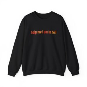 Nine Inch Nails Help Me I Am in Hell Unisex Heavy Blend™ Crewneck Sweatshirt