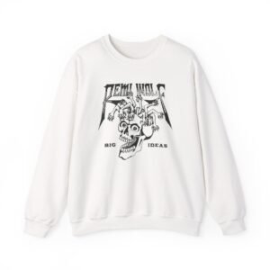Remi Wolf Skull Unisex Heavy Blend™ Crewneck Sweatshirt