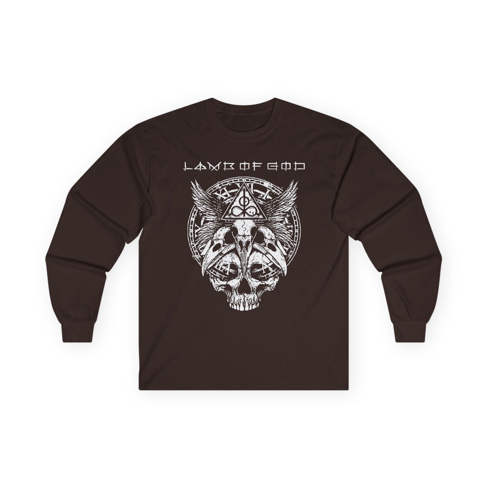 Lamb of God Time Skull Unisex Ultra Cotton Long Sleeve Tee