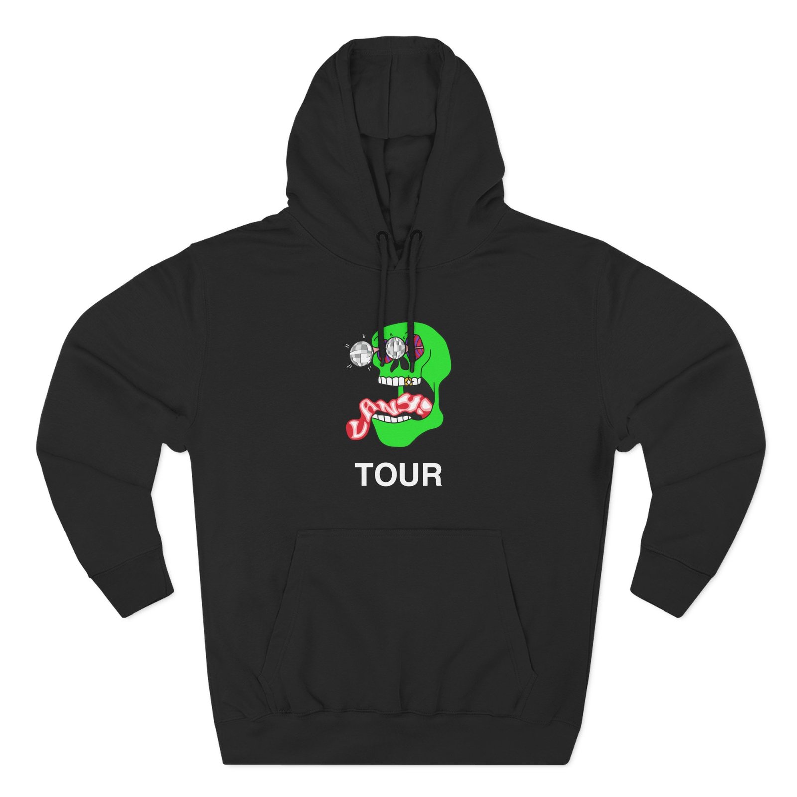 Lany Three-Panel Fleece Hoodie