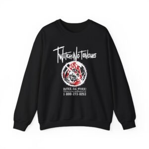 Twitching Tongues Hell is Full Unisex Heavy Blend™ Crewneck Sweatshirt