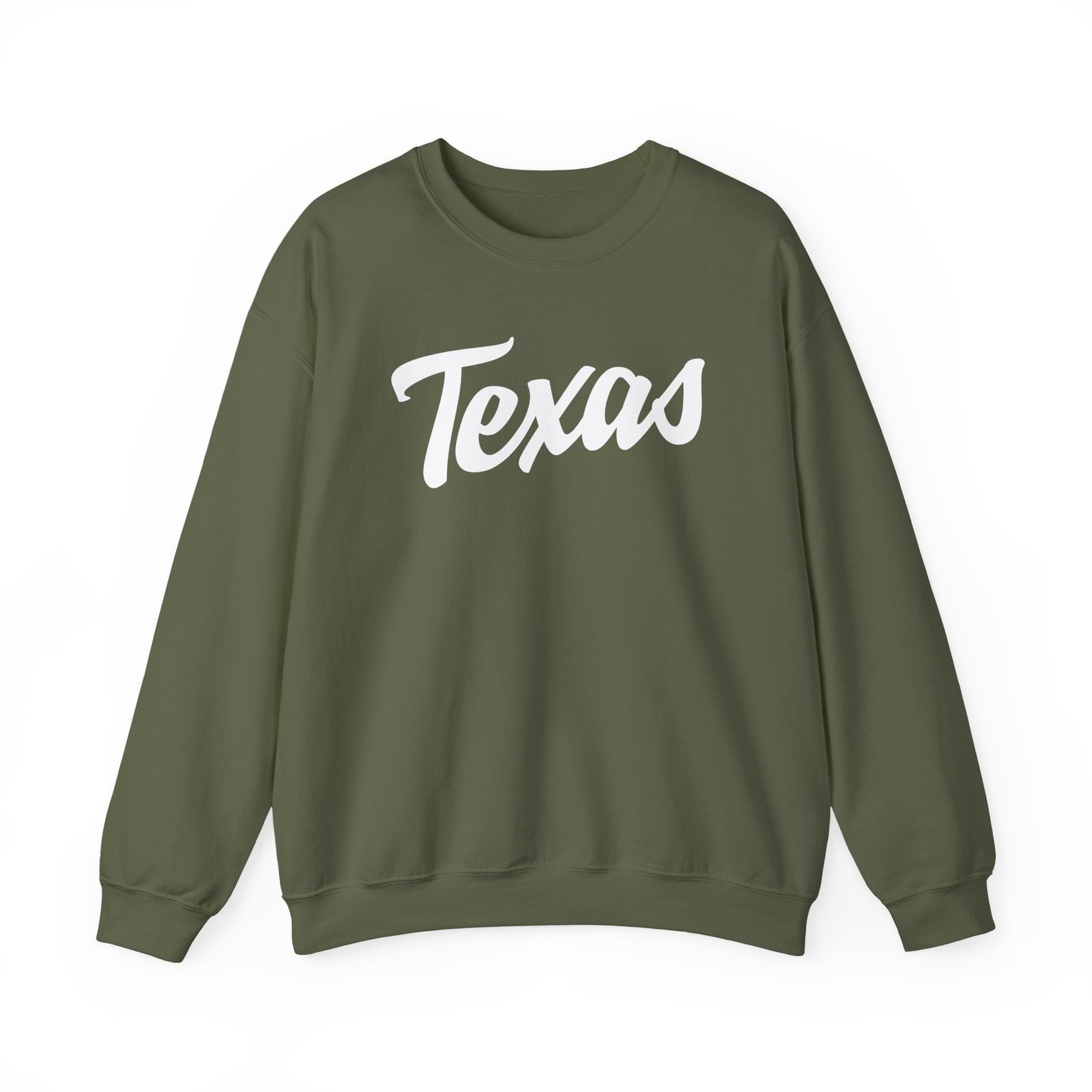 Texas Longhorns Script Unisex Heavy Blend™ Crewneck Sweatshirt