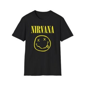 Nirvana Smiley Unisex Softstyle T-shirt