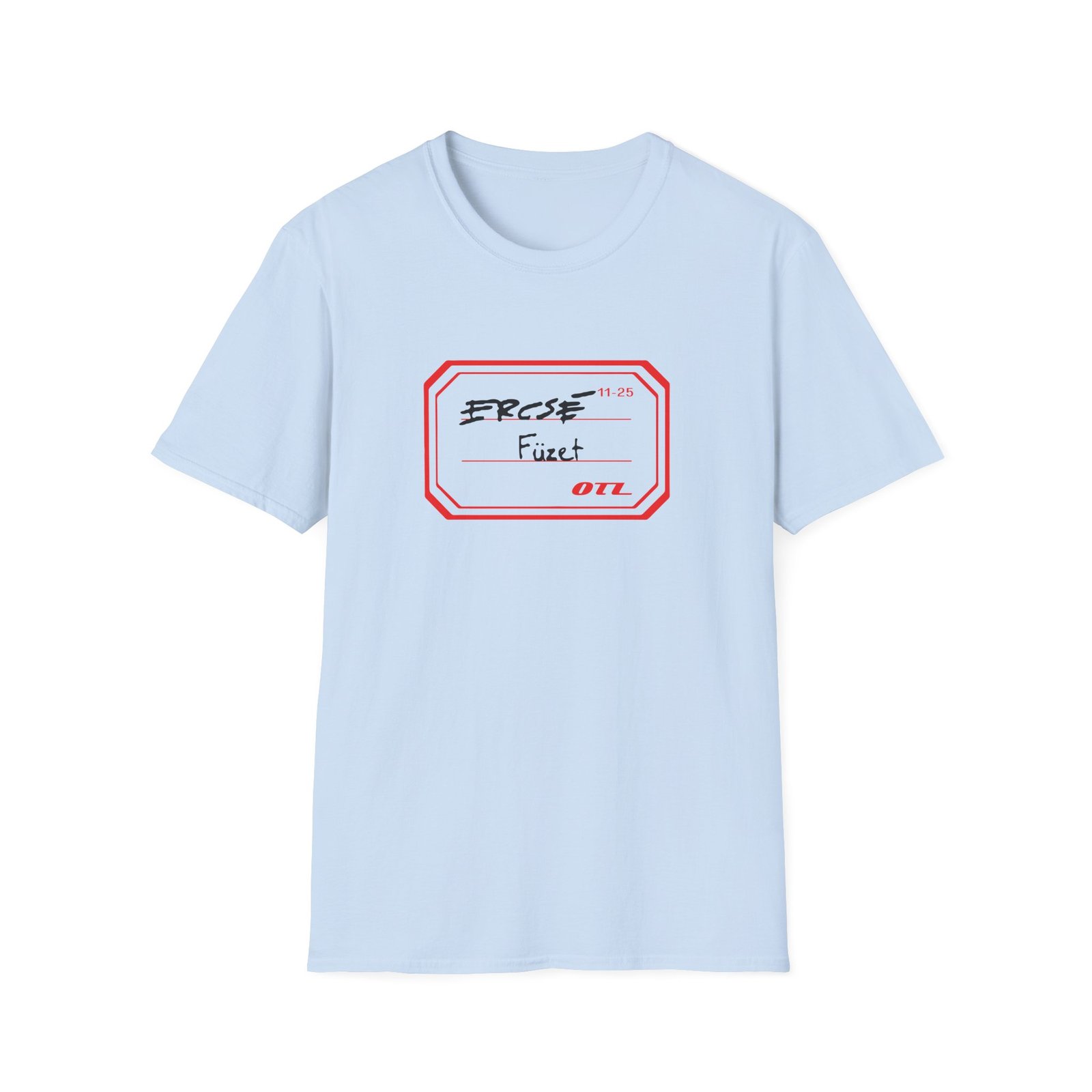 Otl Ercse Fuzet Unisex Softstyle T-Shirt