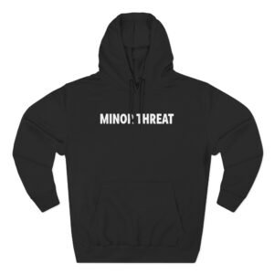 Minor Threat Three-panel Fleece Hoodie
