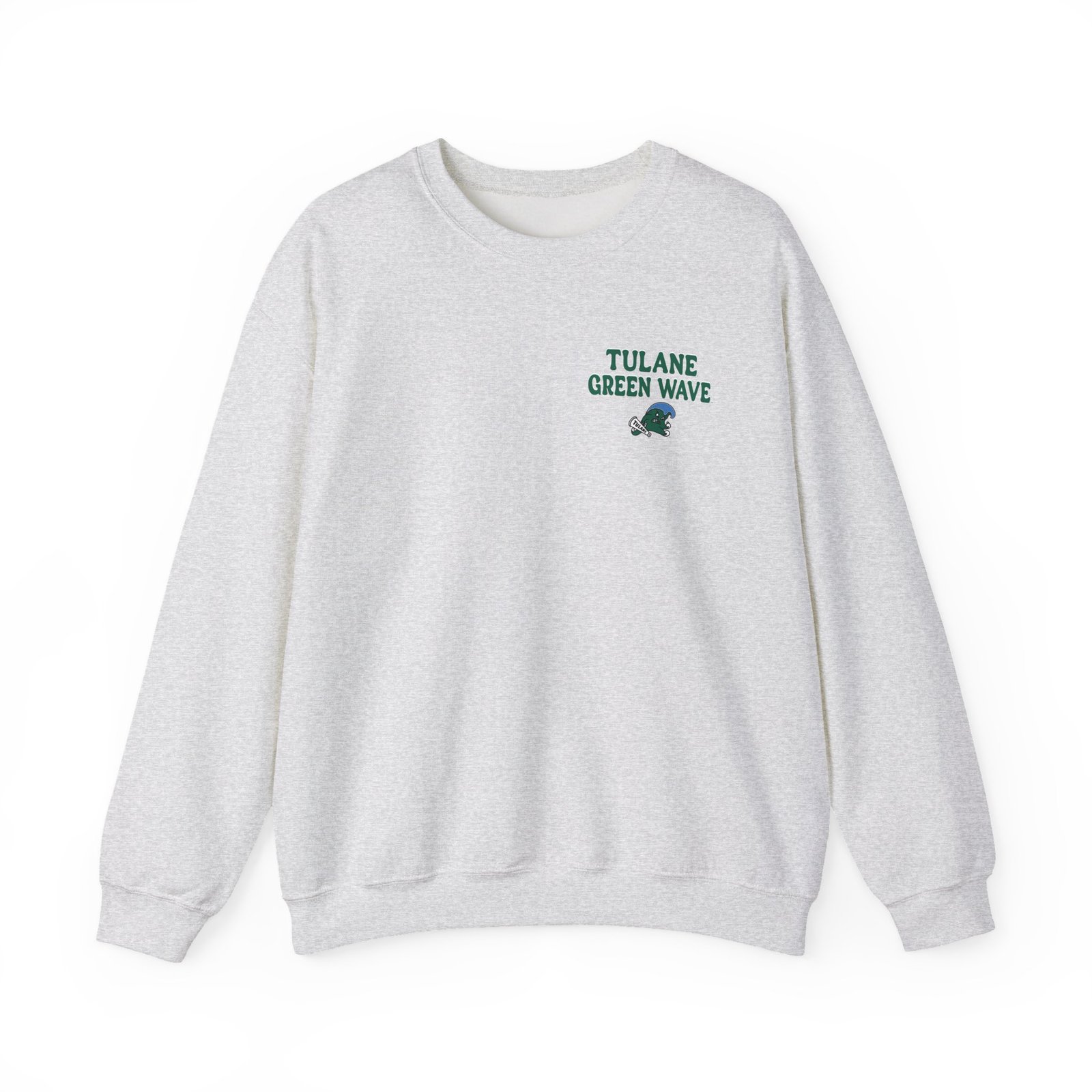 Tulane Checkered Mascot Unisex Heavy Blend™ Crewneck Sweatshirt