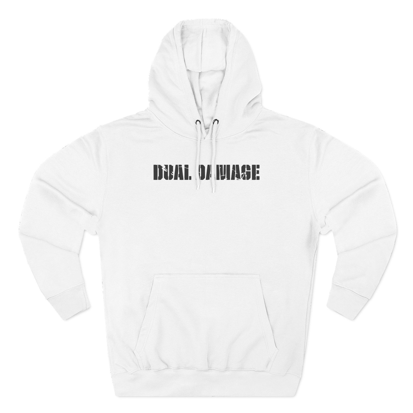 Dual Damage Three-Panel Fleece Hoodie