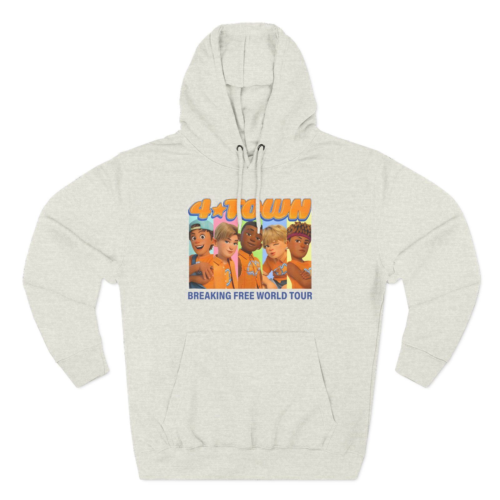 4town Concert Three-Panel Fleece Hoodie