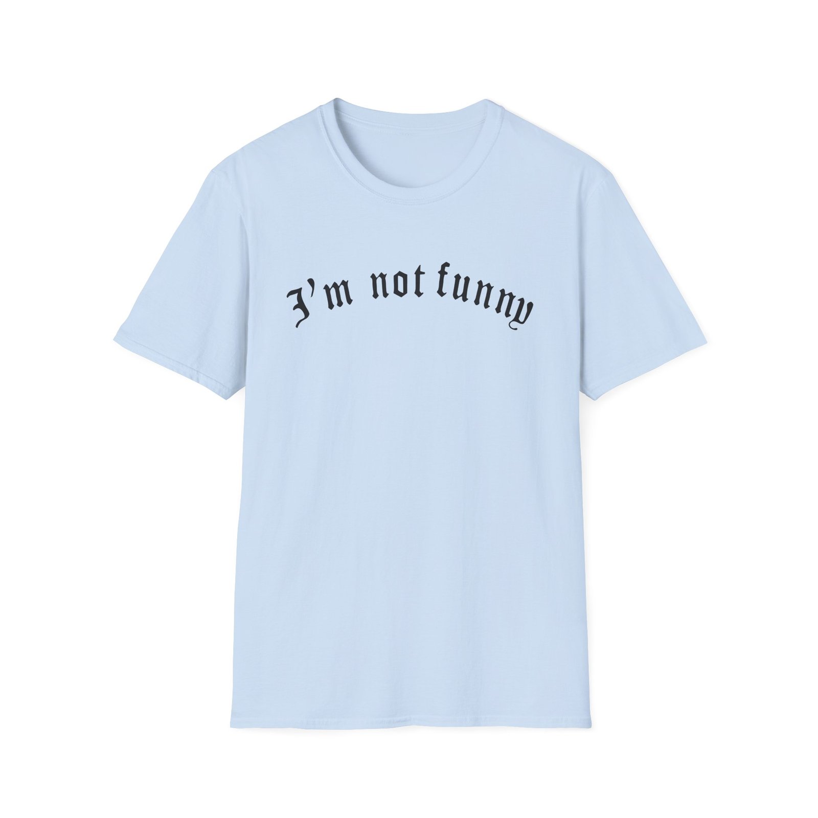 Brooke Monk I’m Not Funny Unisex Softstyle T-Shirt