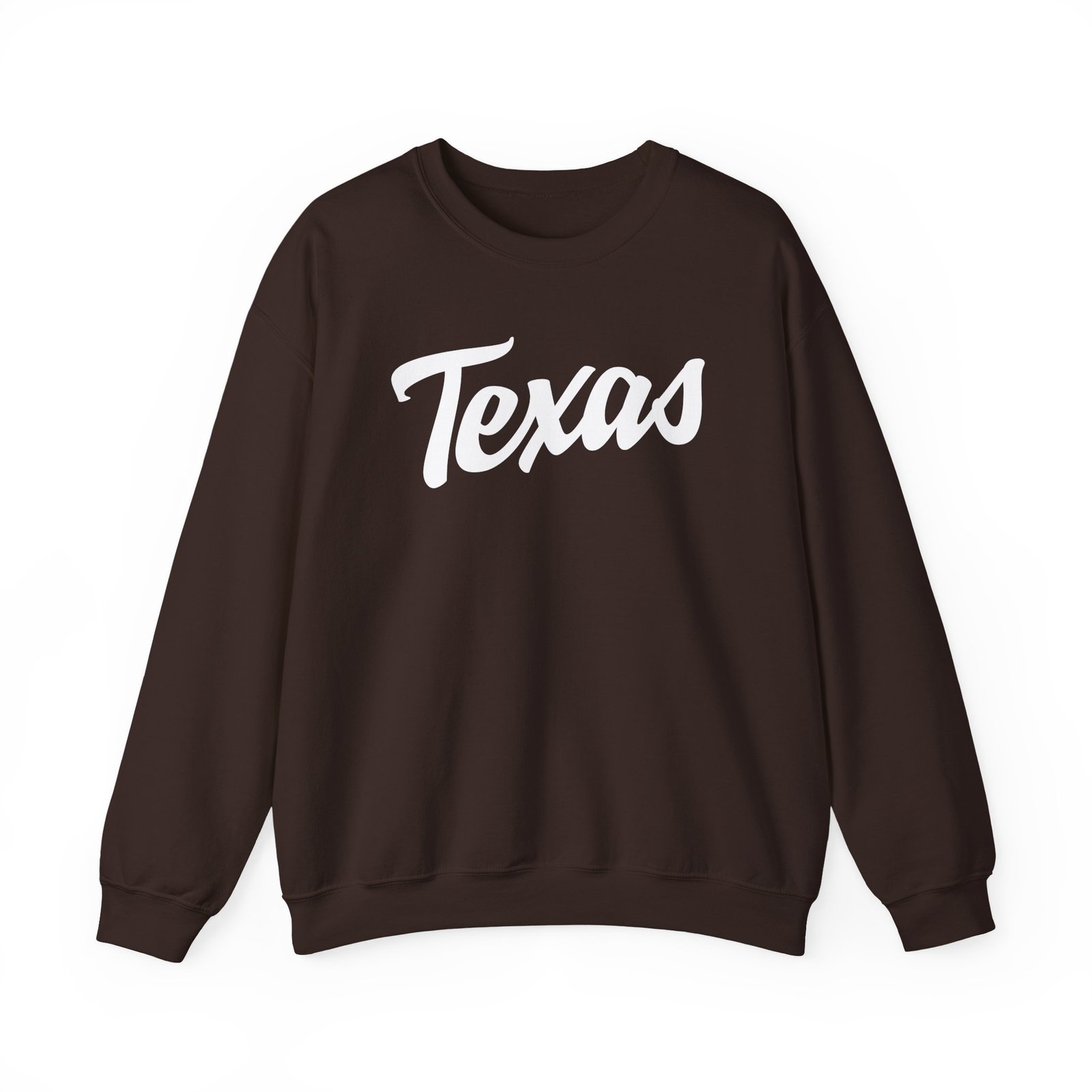 Texas Longhorns Script Unisex Heavy Blend™ Crewneck Sweatshirt