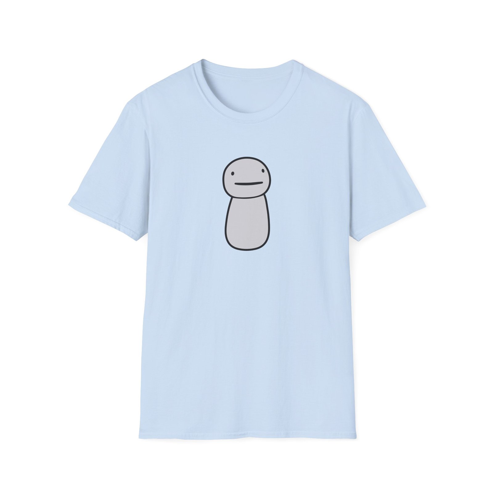 Dreamwastaken Fuzzy Blob Unisex Softstyle T-shirt
