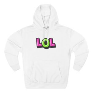 LOL Logo Three-Panel Fleece Hoodie