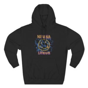 Nirvana Lithium Smiley Three-Panel Fleece Hoodie