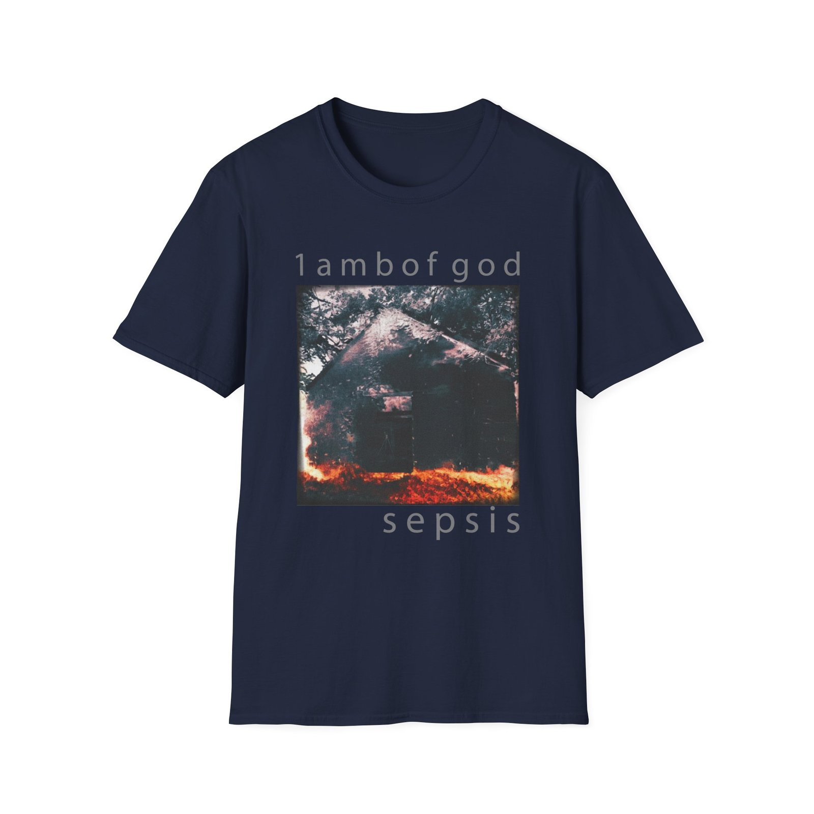Lamb of God Sepsis Cover Unisex Softstyle T-Shirt
