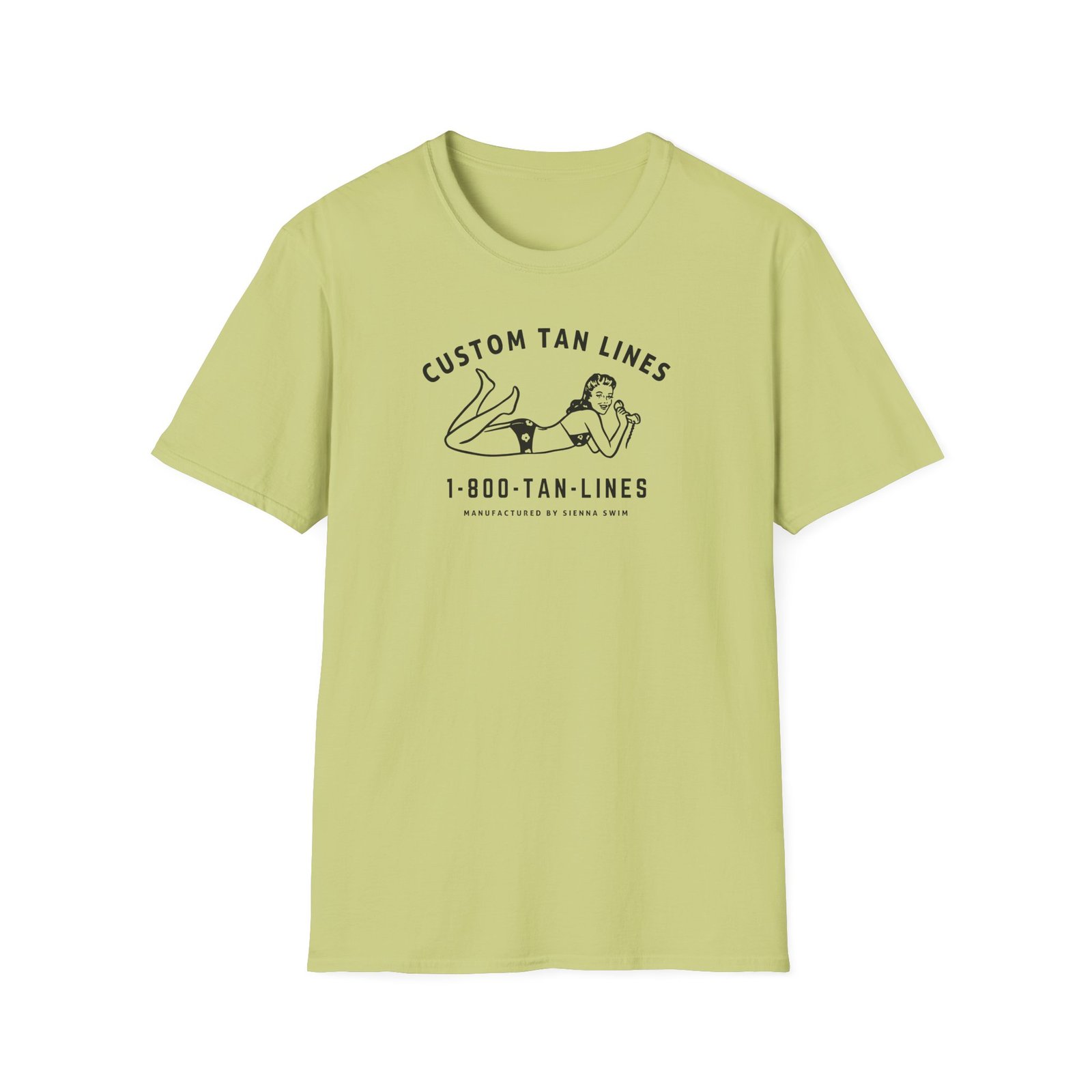 Sienna Mae Custom Tan Lines Unisex Softstyle T-Shirt