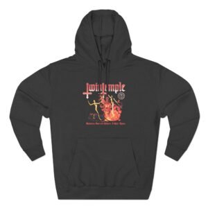 Twin Temple Babalon Three-Panel Fleece Hoodie