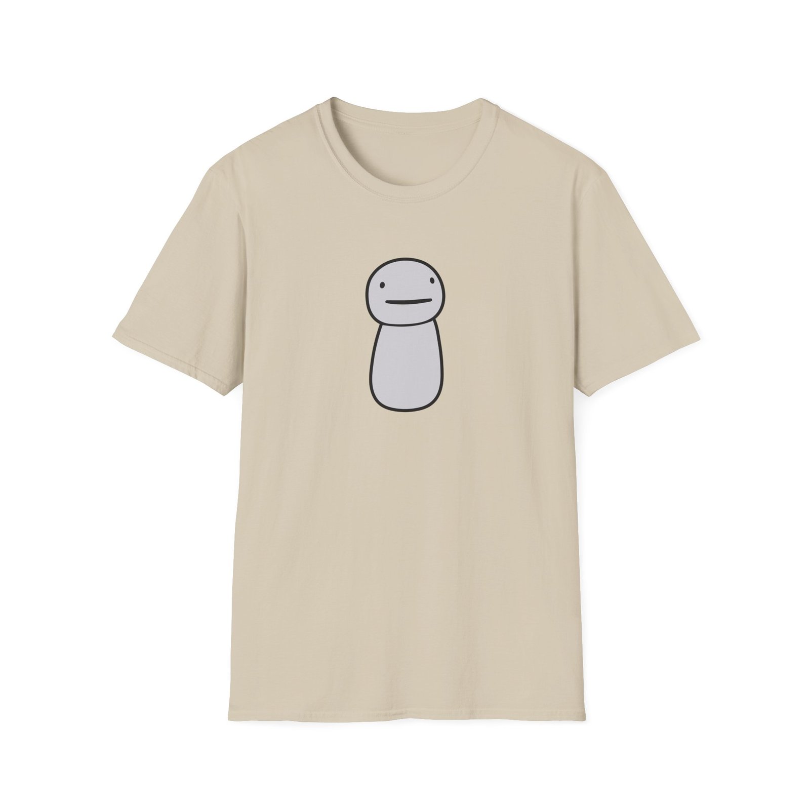Dreamwastaken Fuzzy Blob Unisex Softstyle T-shirt