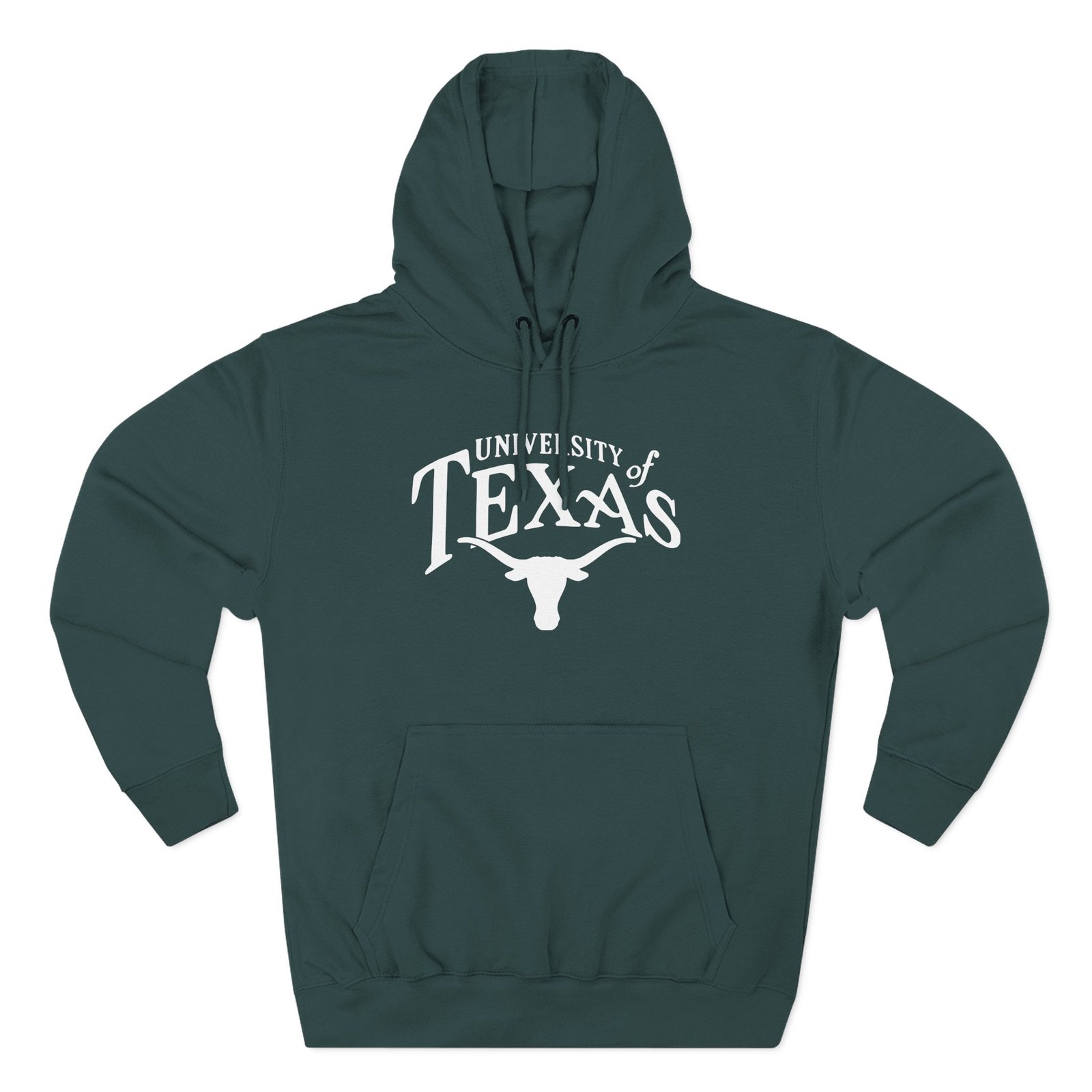 Texas Longhorns Pennant Three-Panel Fleece Hoodie