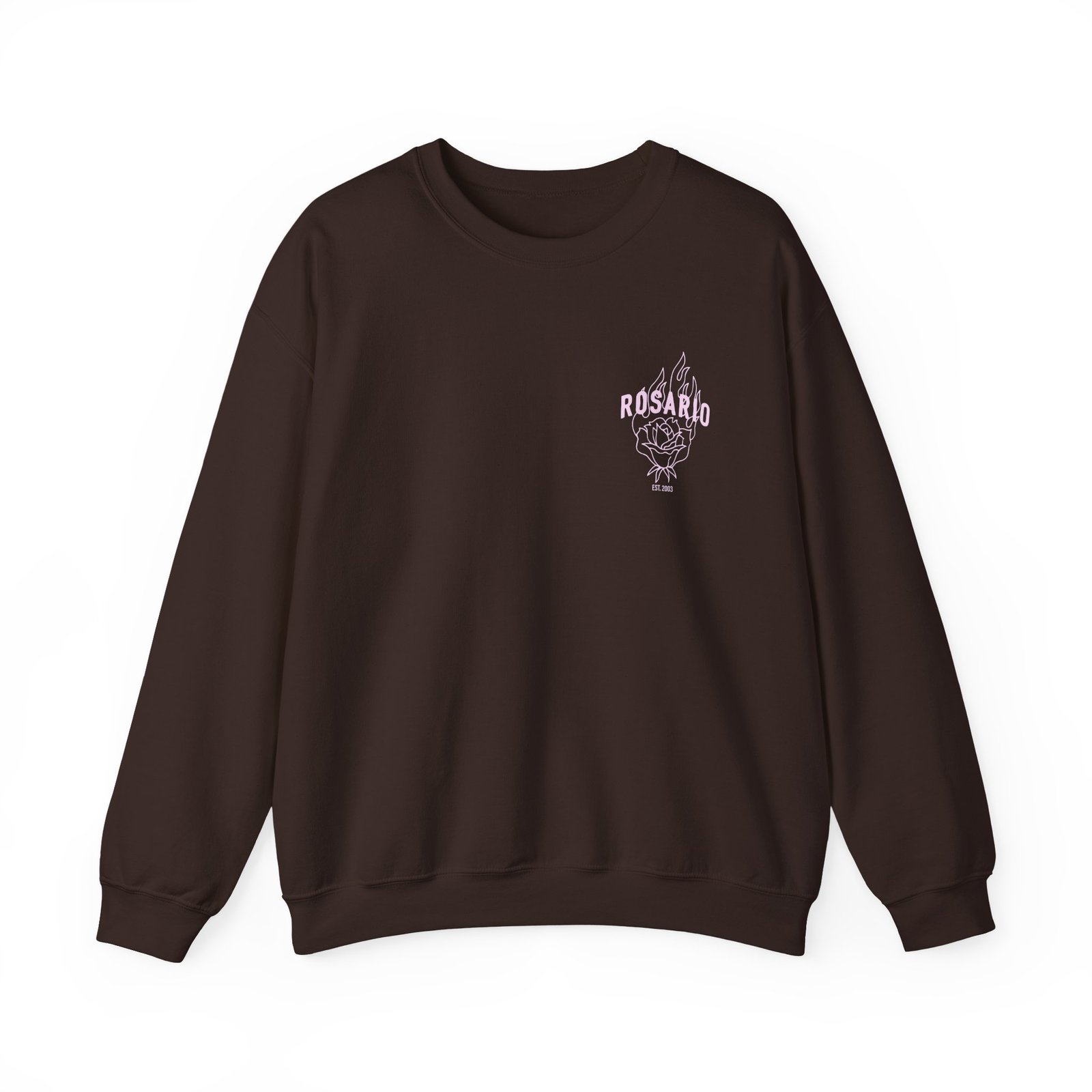 Alejandro Merch Rosario Rose Unisex Heavy Blend™ Crewneck Sweatshirt