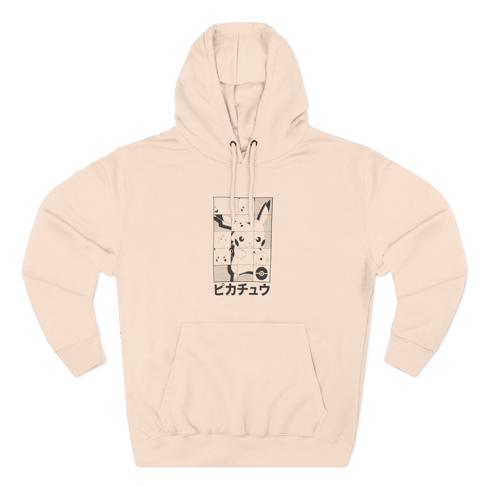 Tectone Three-panel Fleece Hoodie