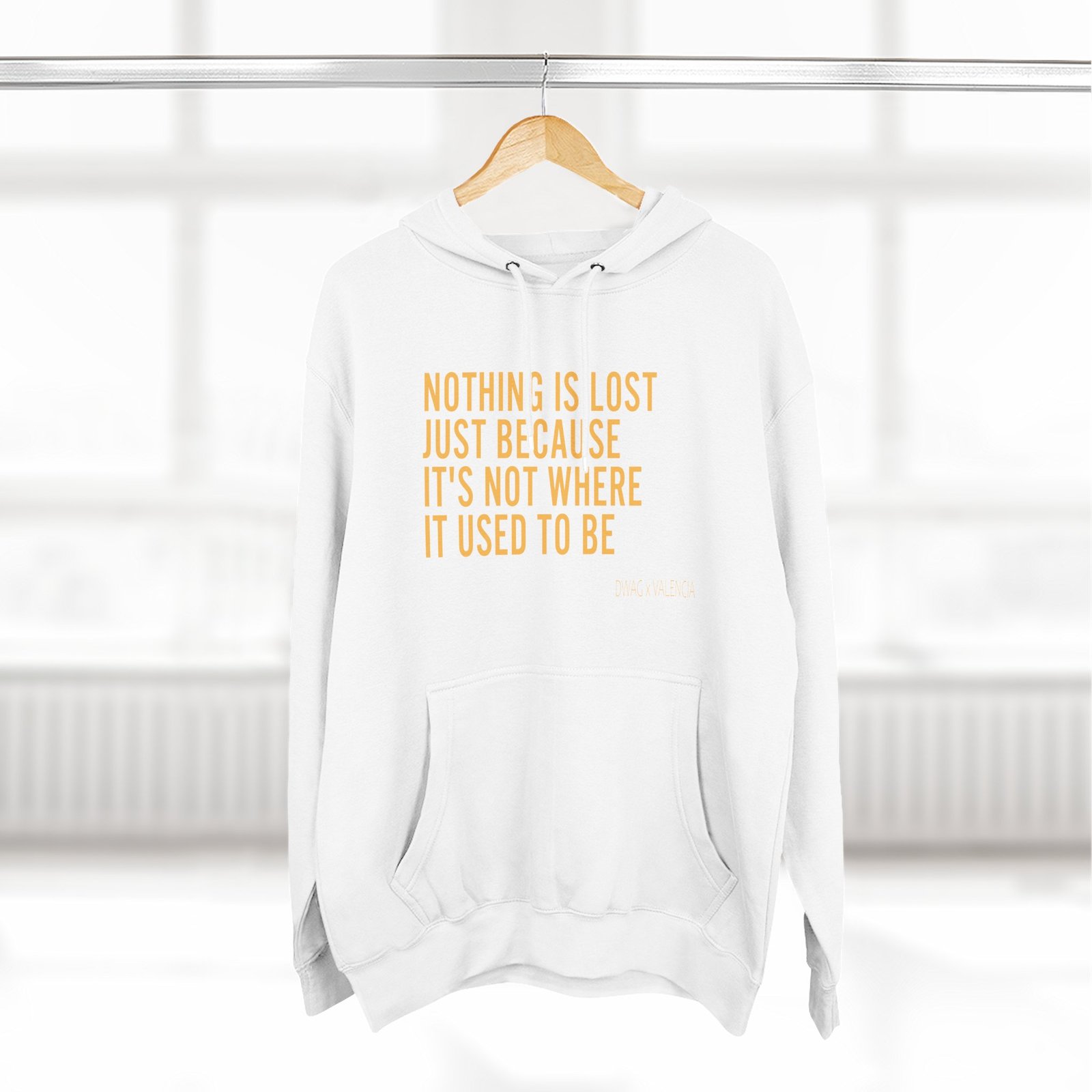 Valencia Dwag Three-panel Fleece Hoodie