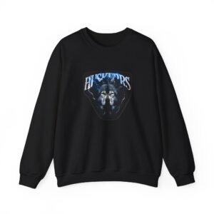 HusKerrs Lightning Wolf Unisex Heavy Blend™ Crewneck Sweatshirt
