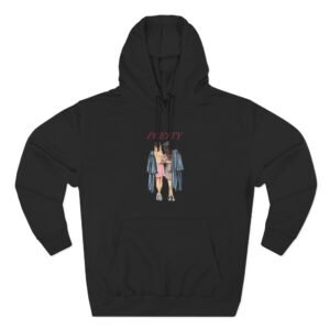 Pretty Basic Three-Panel Fleece Hoodie