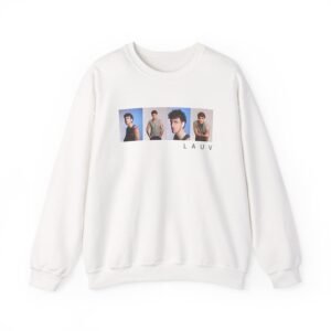 Lauv Portrait Unisex Heavy Blend™ Crewneck Sweatshirt