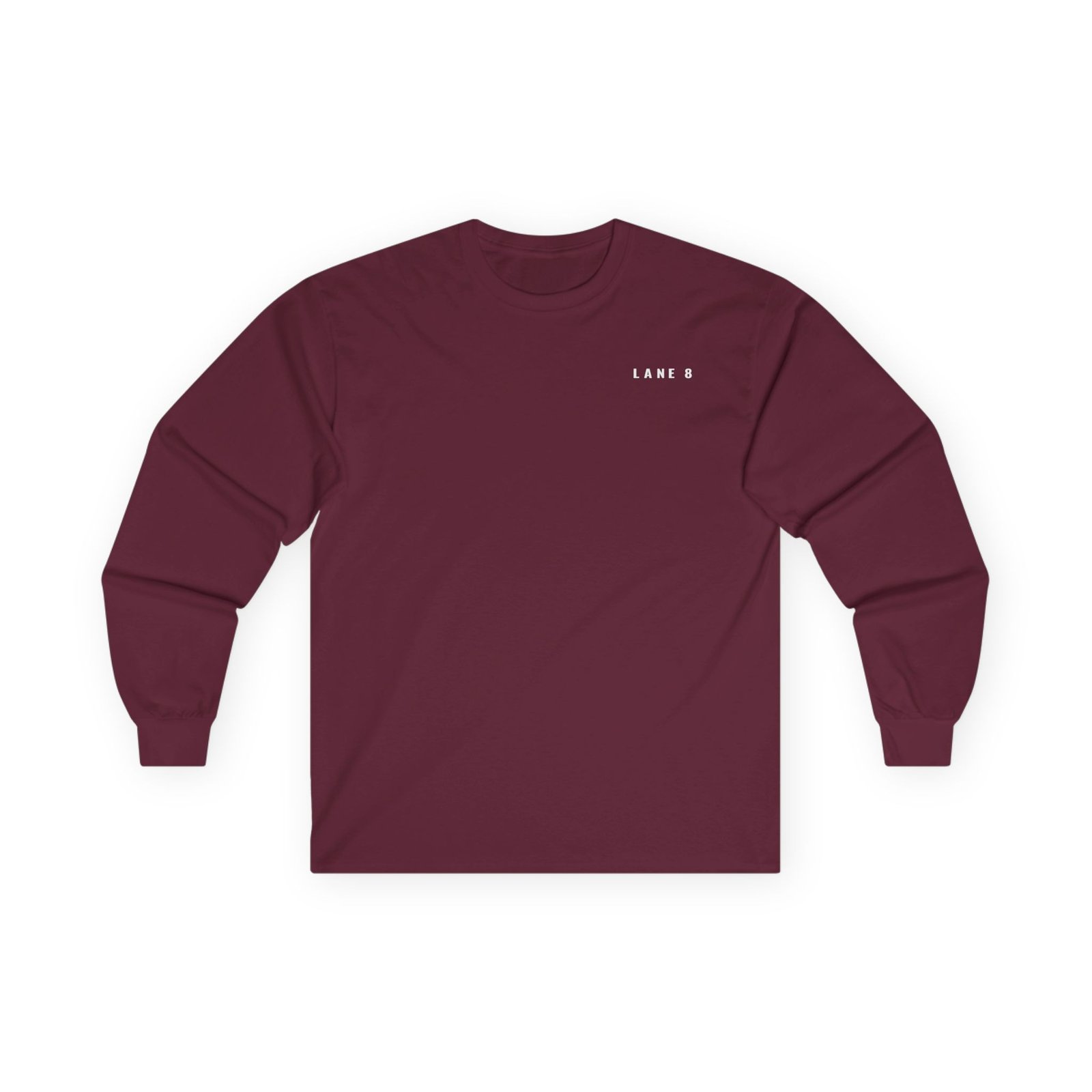 Lane 8 Core Unisex Ultra Cotton Long Sleeve Tee