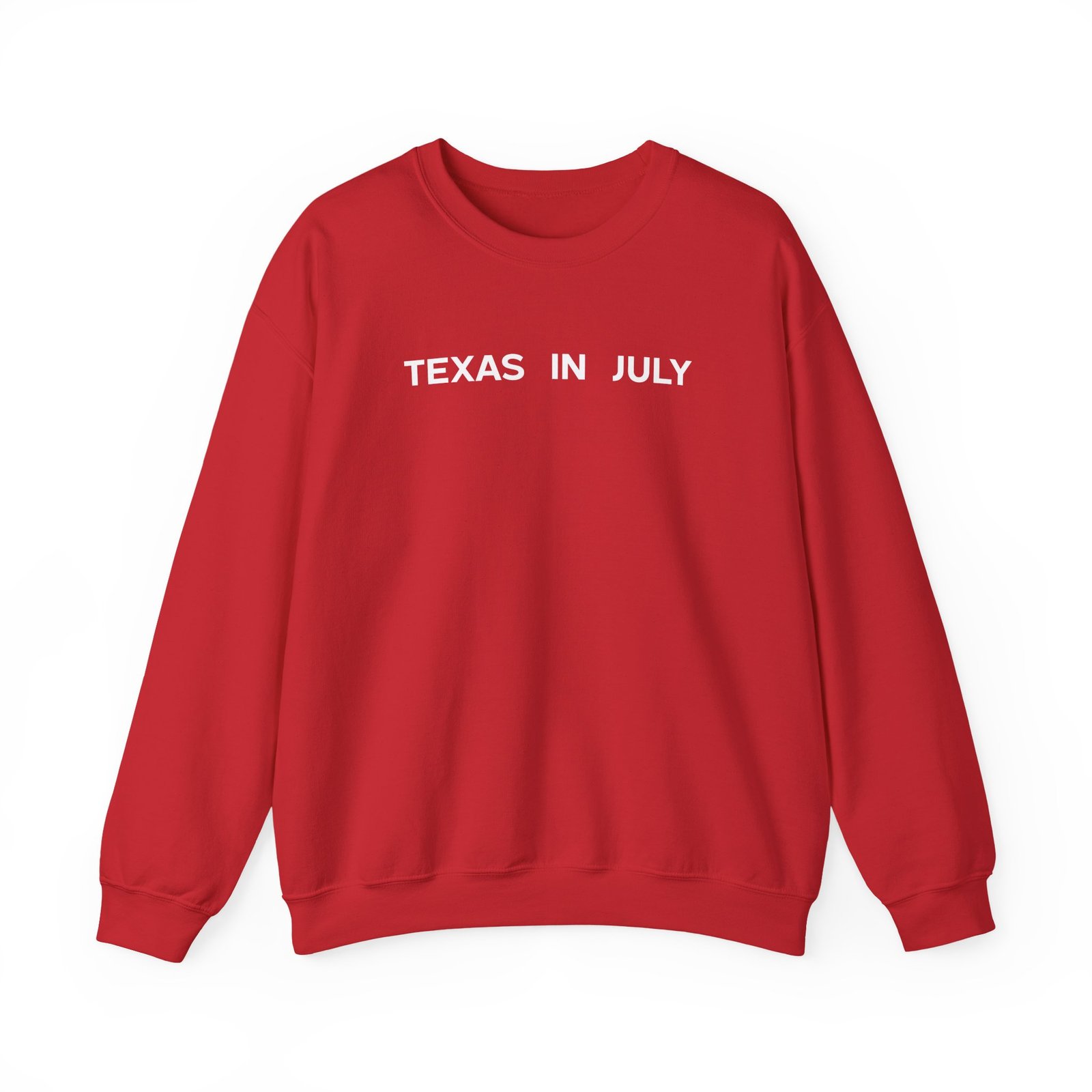 Texas in July Tracklist Unisex Heavy Blend™ Crewneck Sweatshirt