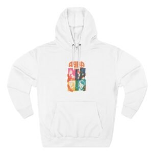 Abba Voyage Bright Risograph 70's Natural Three-Panel Fleece Hoodie