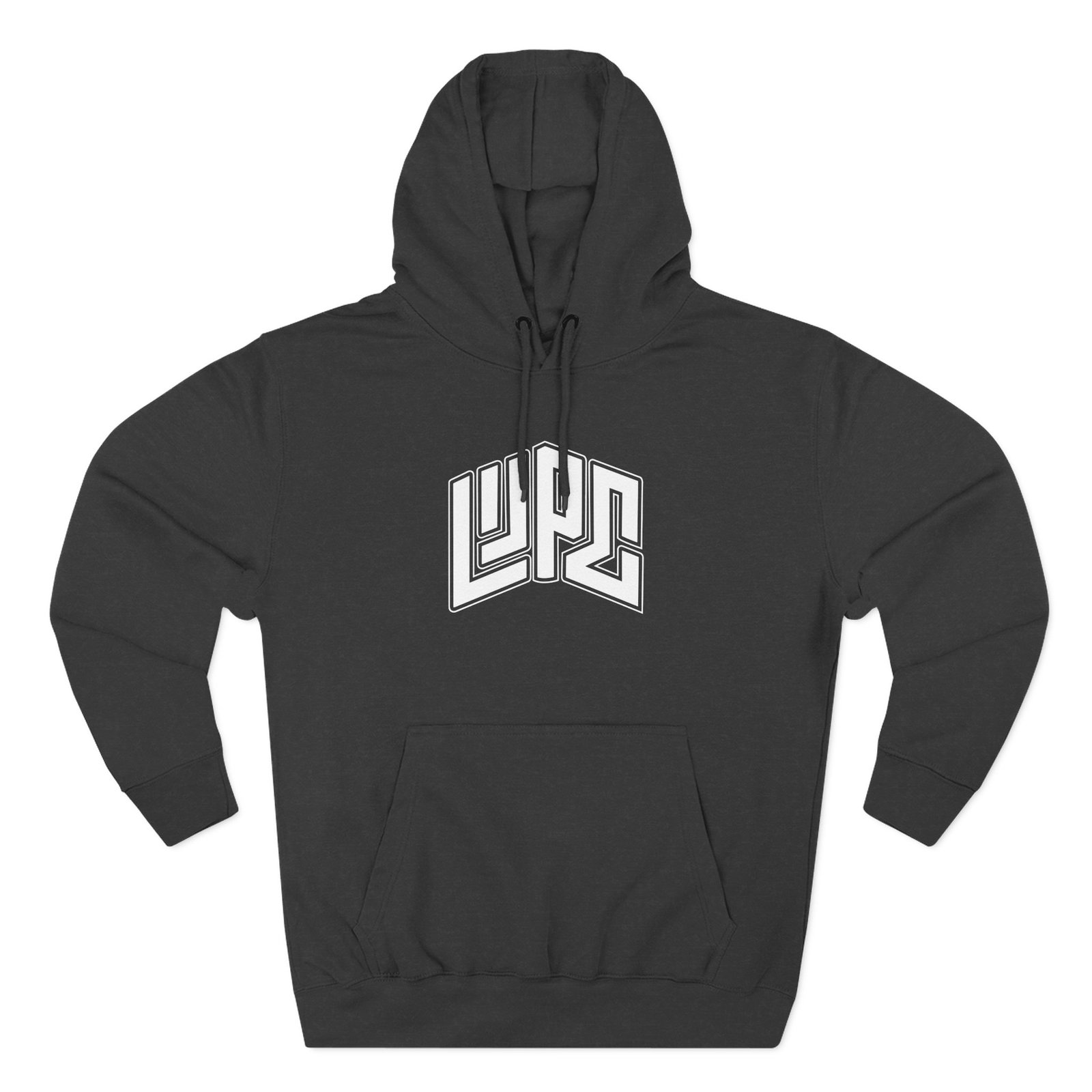 Lijpe Logo Three-Panel Fleece Hoodie