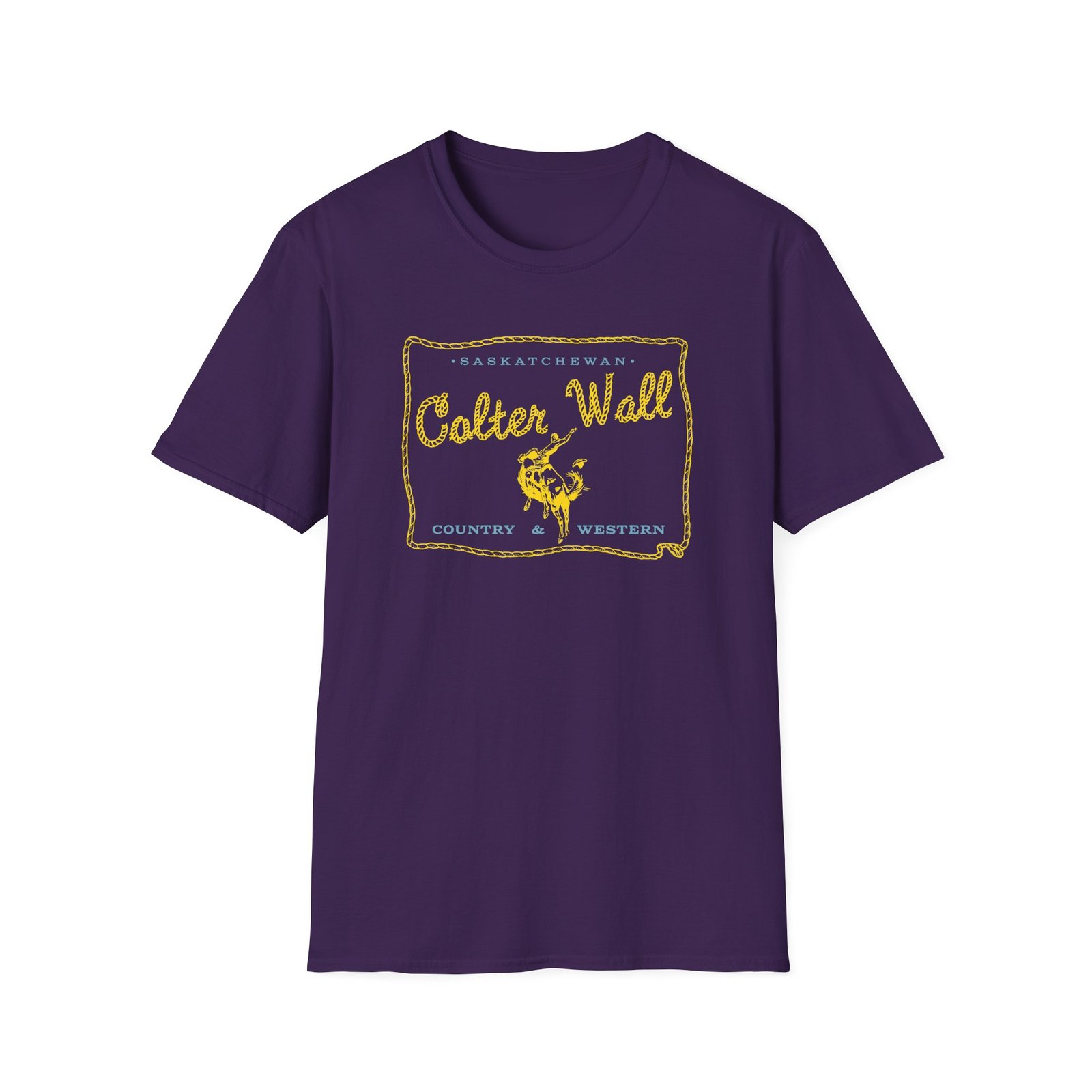 Colter Wall Saskatchewan Unisex Softstyle T-shirt