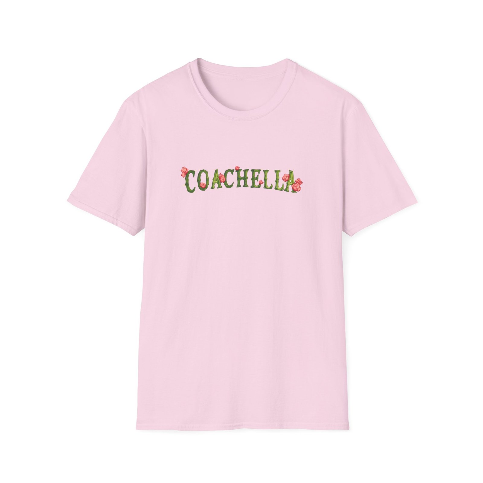 Coachella Flower Unisex Softstyle T-Shirt