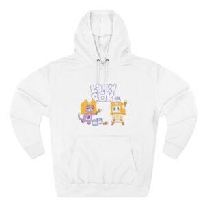 Lankybox Color Changing Mural Three-panel Fleece Hoodie