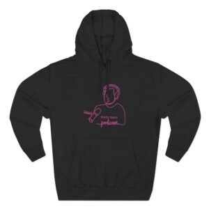 Pretty Basic Three-Panel Fleece Hoodie