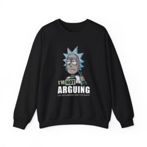 Rick and Morty I'm Not Arguing Unisex Heavy Blend™ Crewneck Sweatshirt