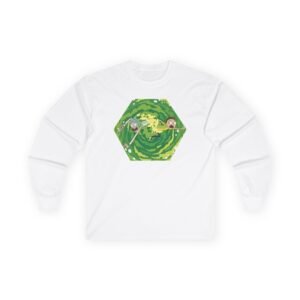 Rick and Morty Funny Anime Unisex Ultra Cotton Long Sleeve Tee
