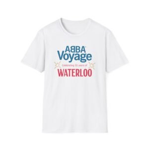 Abba Voyage Waterloo Lyric Unisex Softstyle T-Shirt