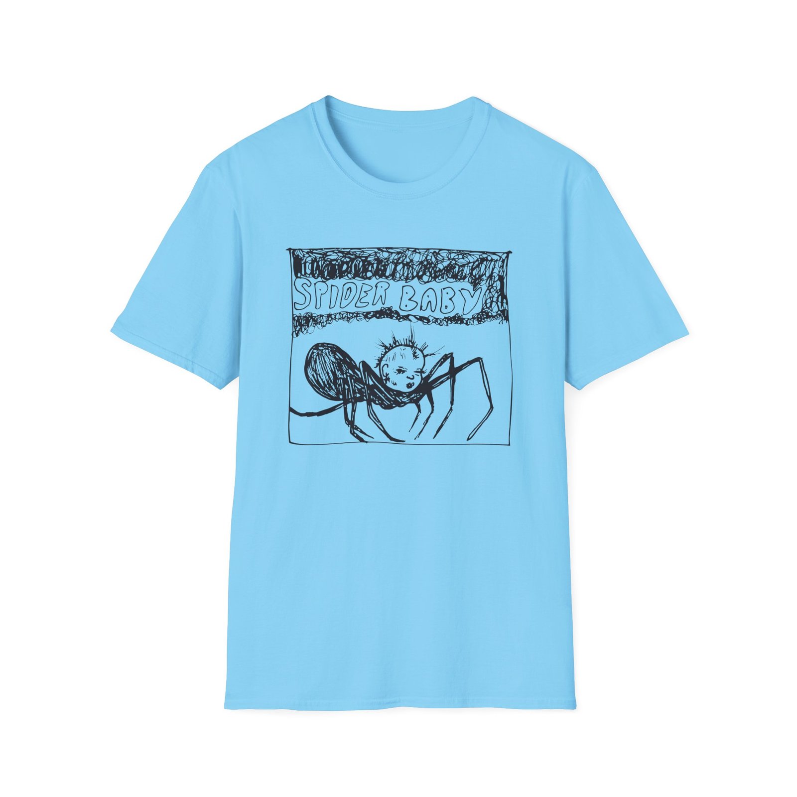 Kurt Cobain Spider Unisex Softstyle T-Shirt
