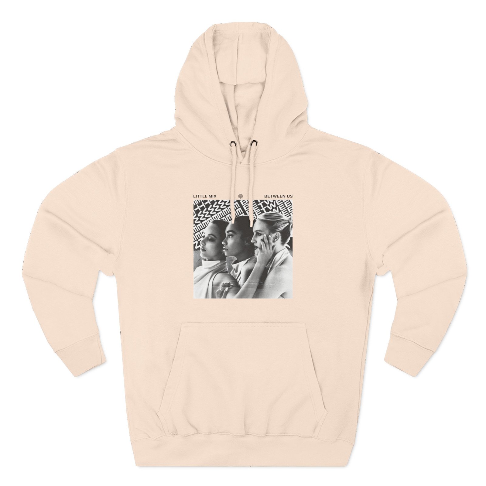Little Mix Between Us Repeat Three-Panel Fleece Hoodie