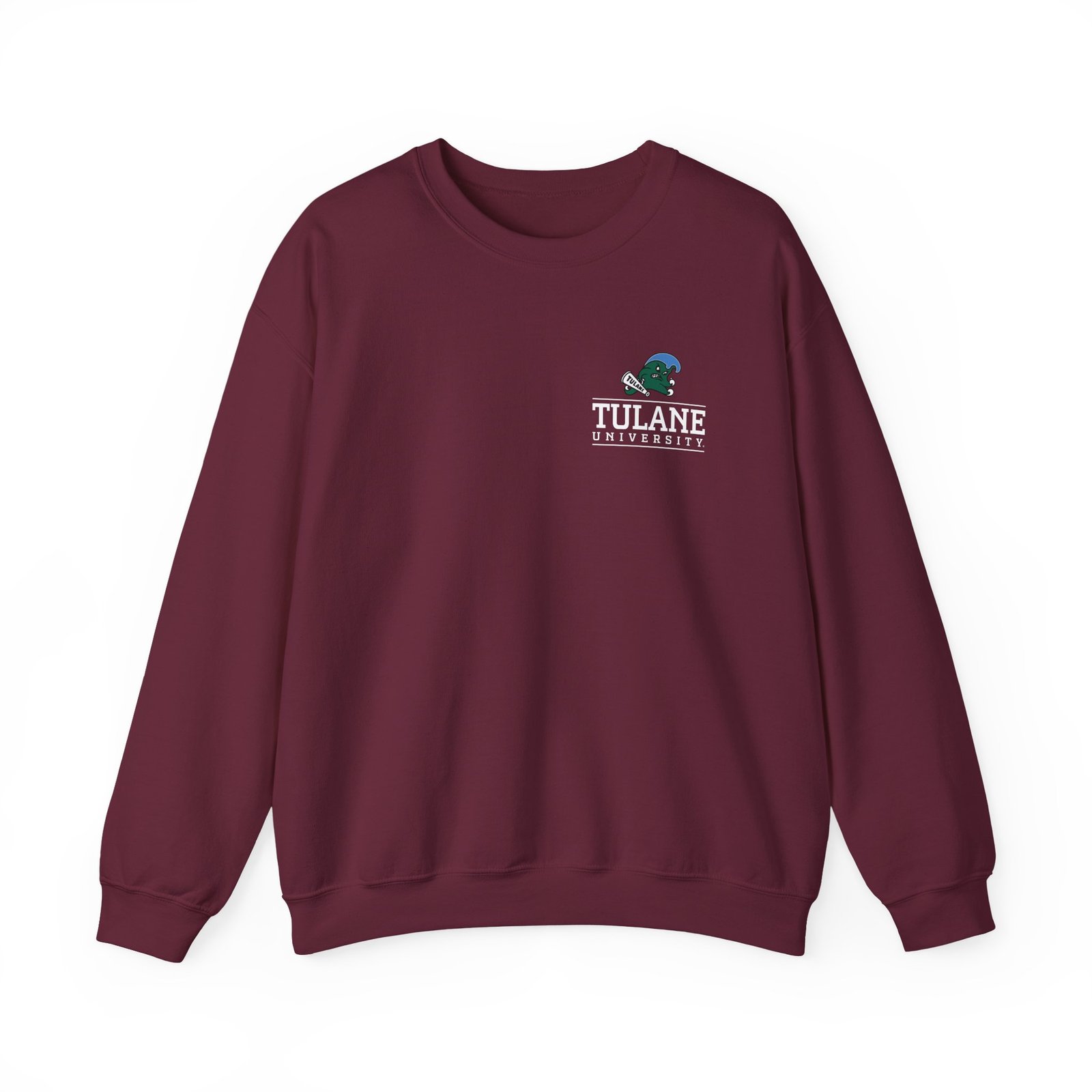Tulane Green Wave Logo Unisex Heavy Blend™ Crewneck Sweatshirt