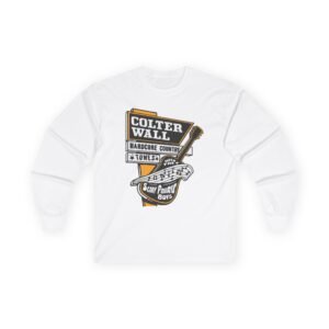 Colter Wall Guitar Sign Unisex Ultra Cotton Long Sleeve Tee