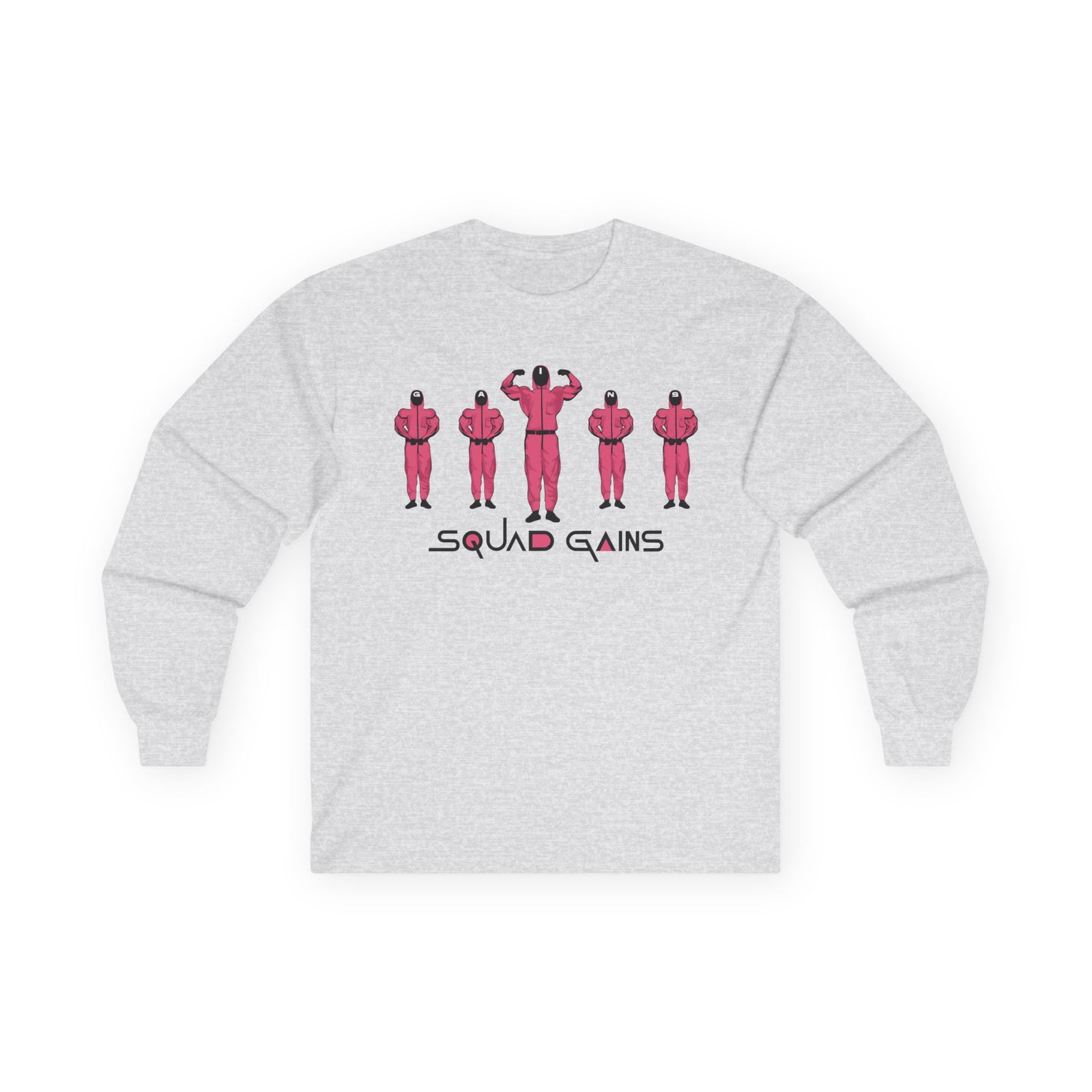 Dom Squad Gains Unisex Ultra Cotton Long Sleeve Tee
