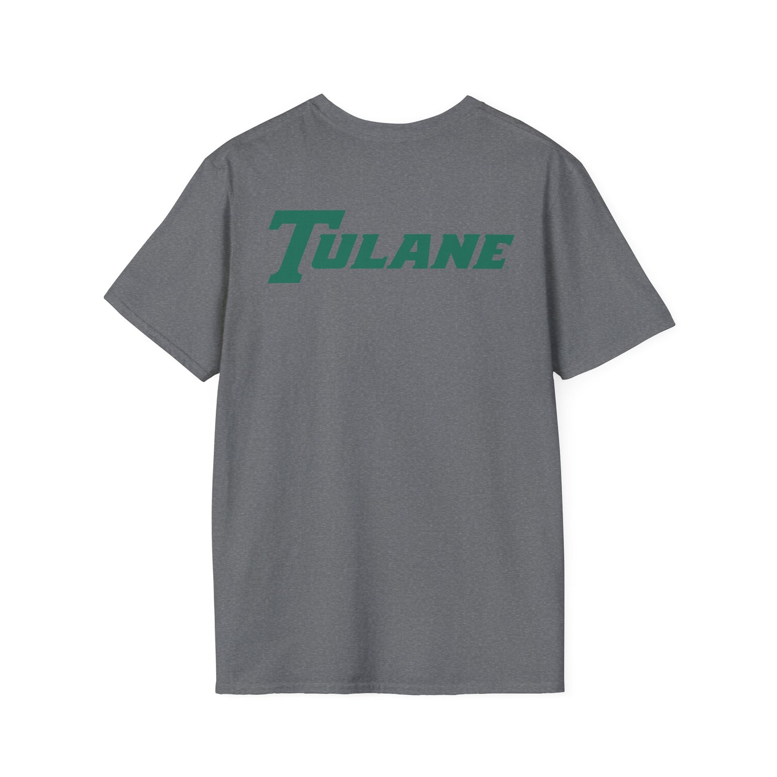 Tulane Football Helmet Unisex Softstyle T-Shirt