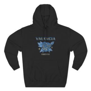 Valencia Flower Three-panel Fleece Hoodie