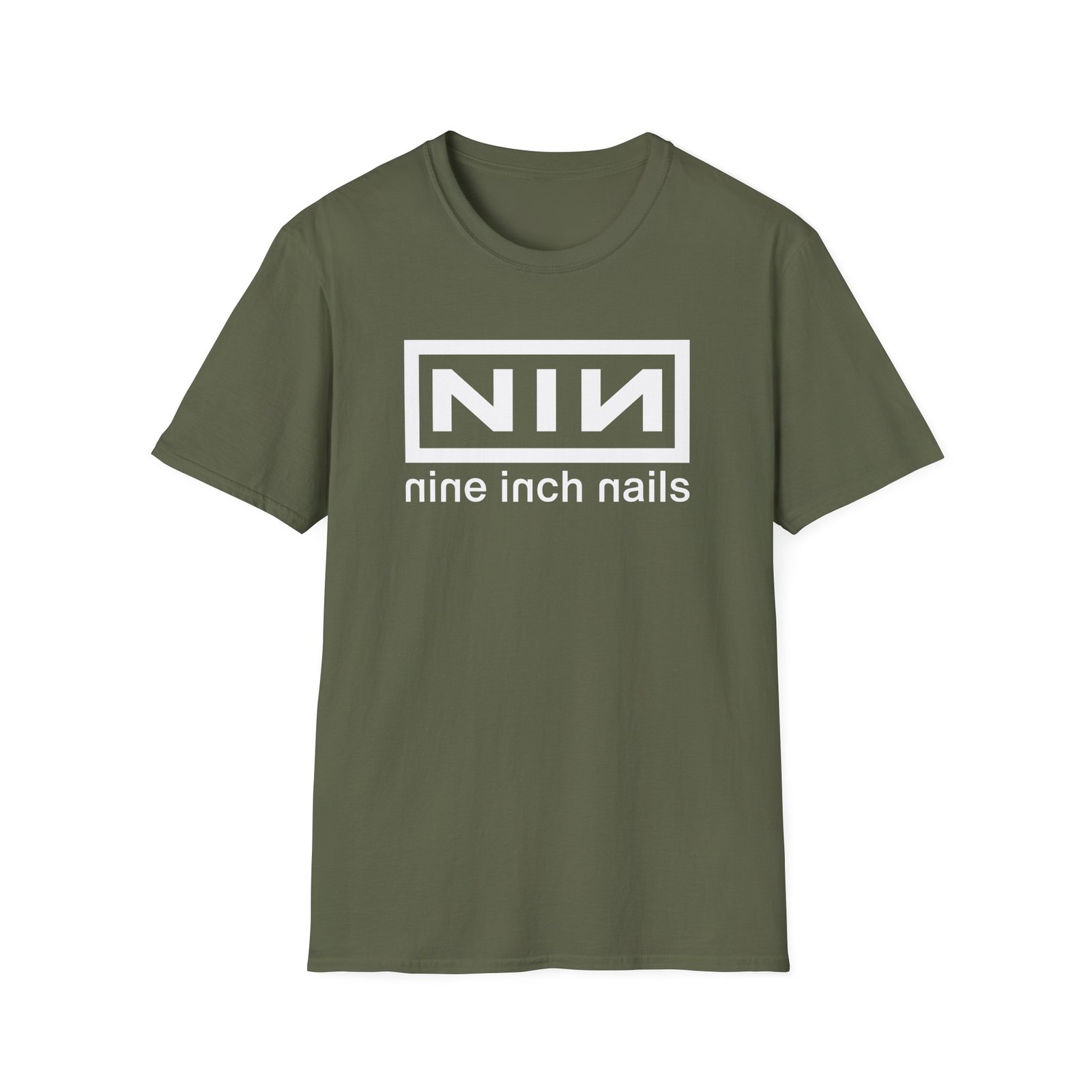 Nine Inch Nails PHM Era Logo Unisex Softstyle T-Shirt