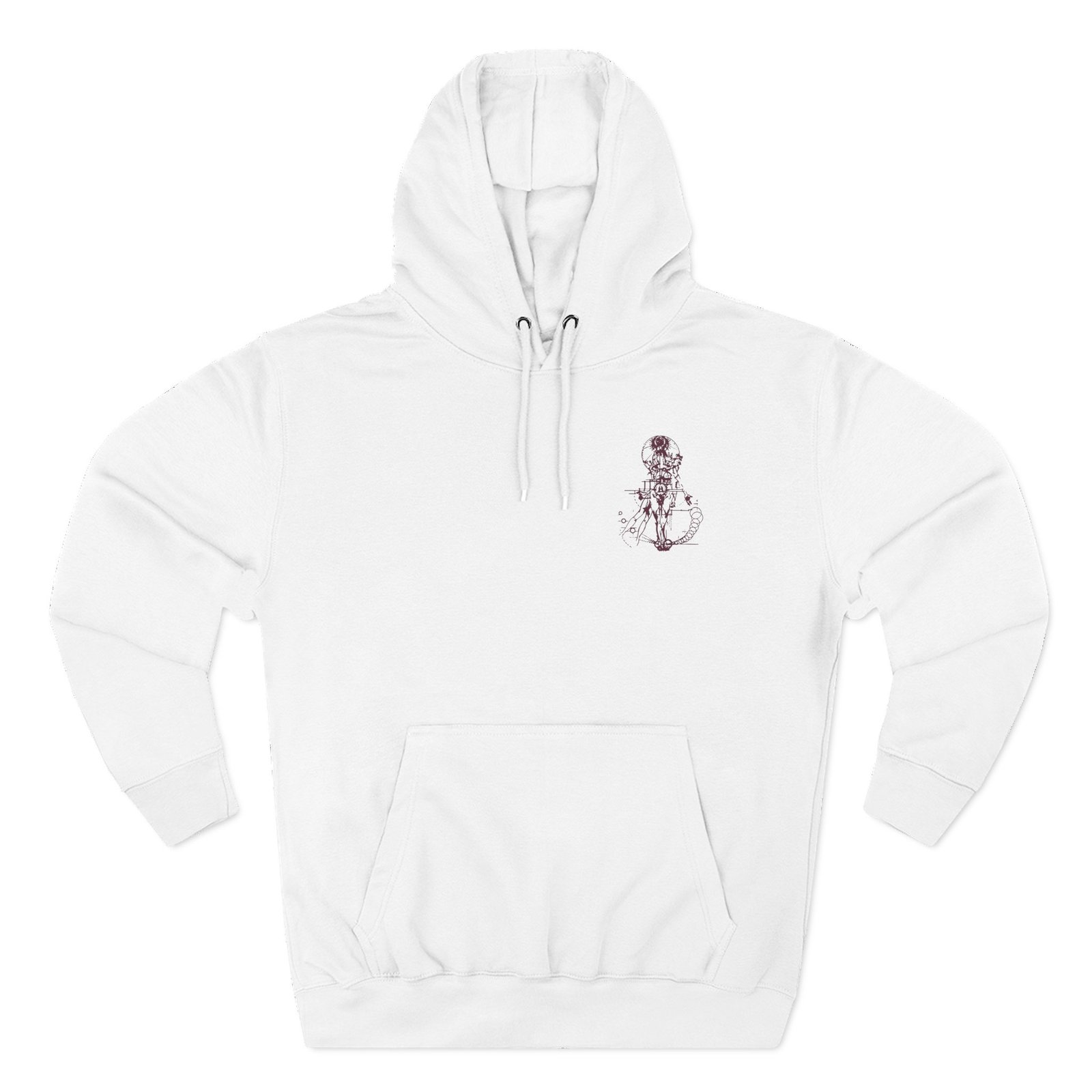 Kehlani Three-Panel Fleece Hoodie